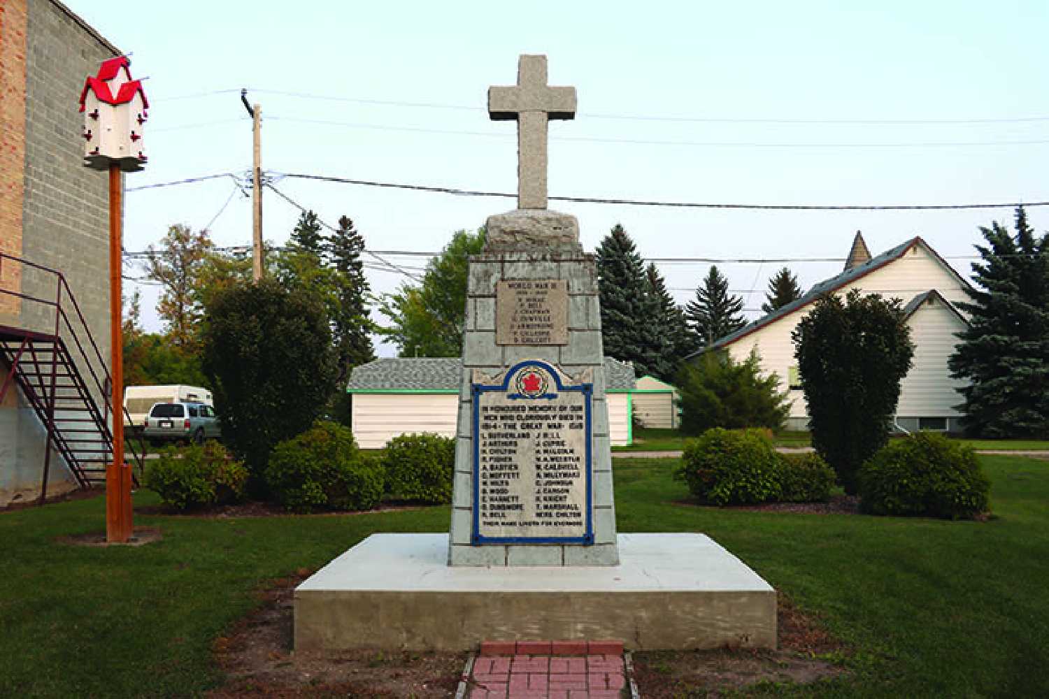 A rededication ceremony in honor of Canadian veterans will be happening on September 20 at the Cenotaph in Rocanville.